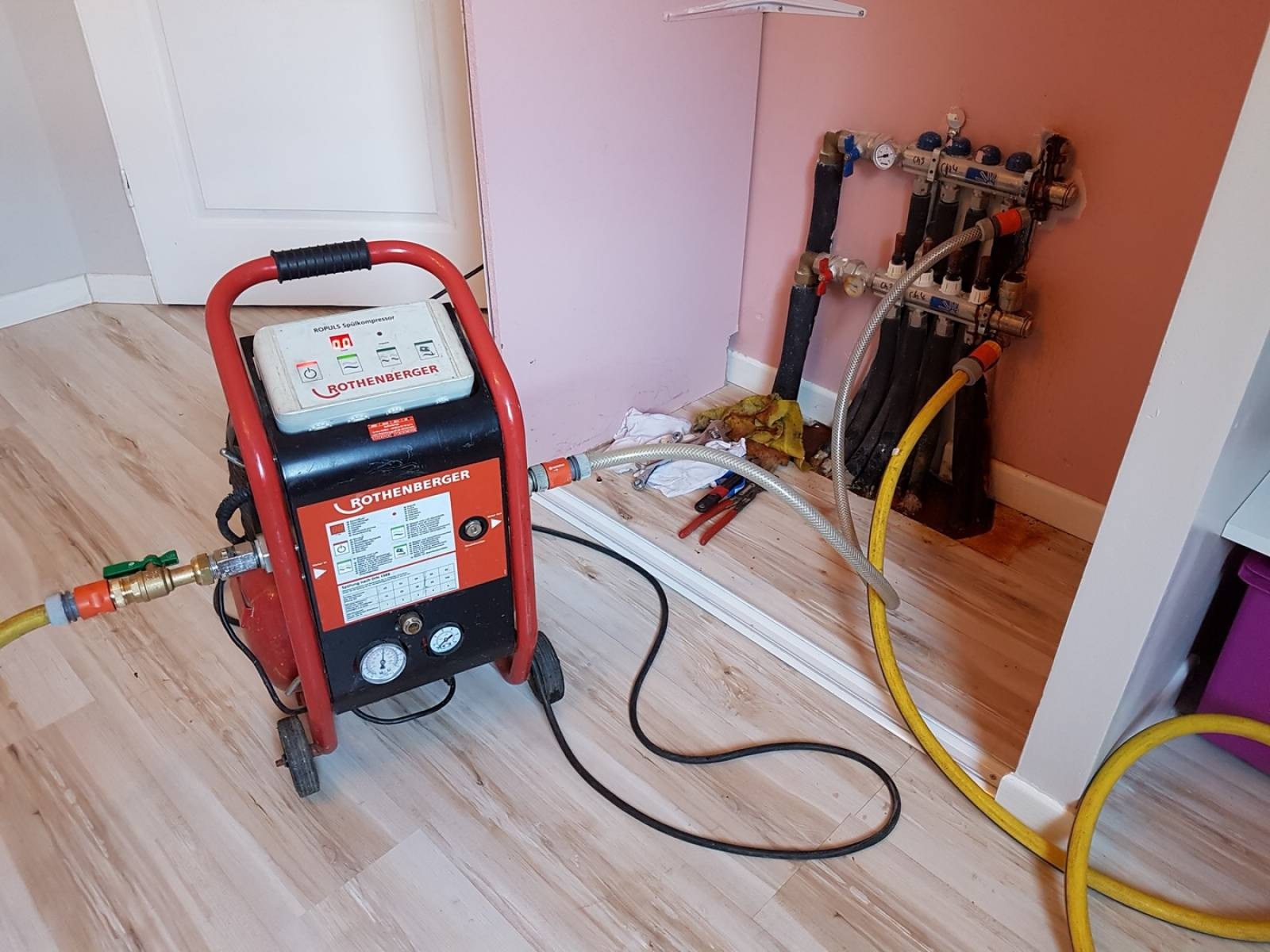 Tatlıkuyu Vaillant Hermetik Şofben Petek Temizliği